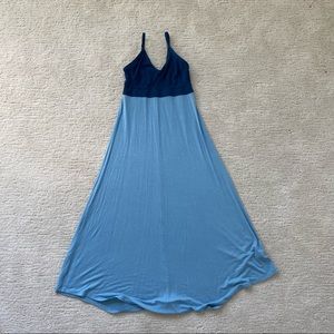 Color block Nursing Nightgown